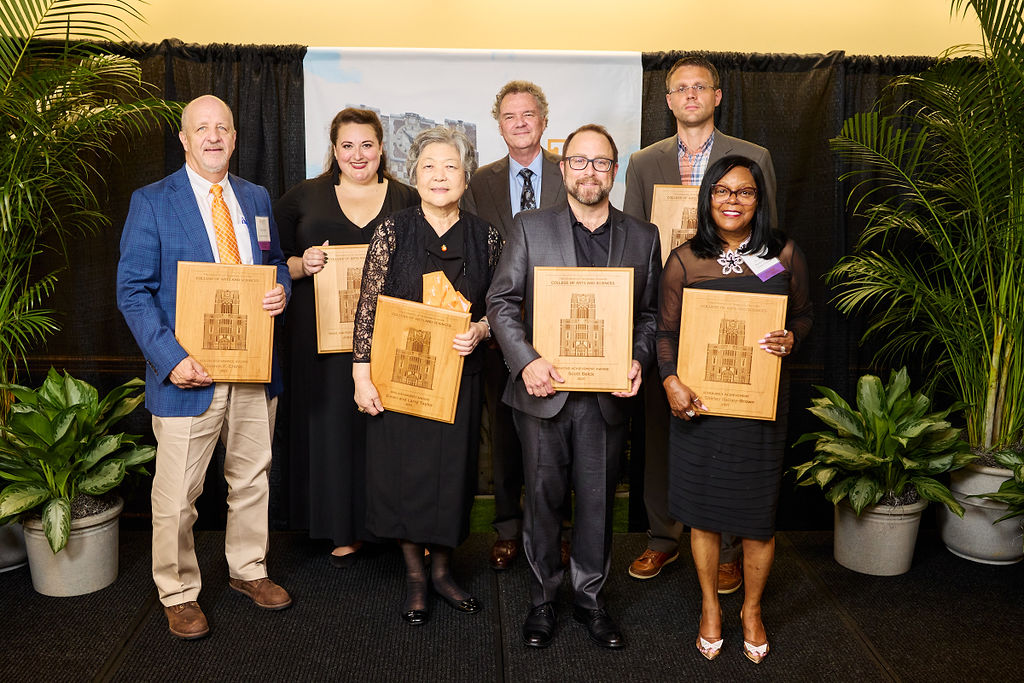 Group photo of award recipients